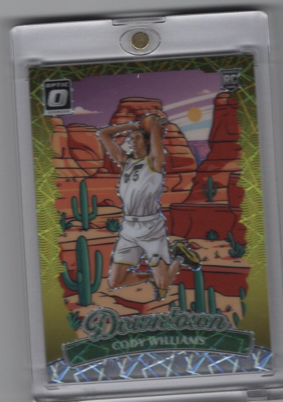 2024-25 PANINI OPTIC CODY WILLIAMS  🏀🔥DOWNTOWN 🏀 🔥ROOKIE RC