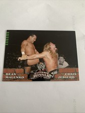 Chris Jericho Dean Malenko 2008 WWE Wrestling Trading Card Ultimate Rivals #53