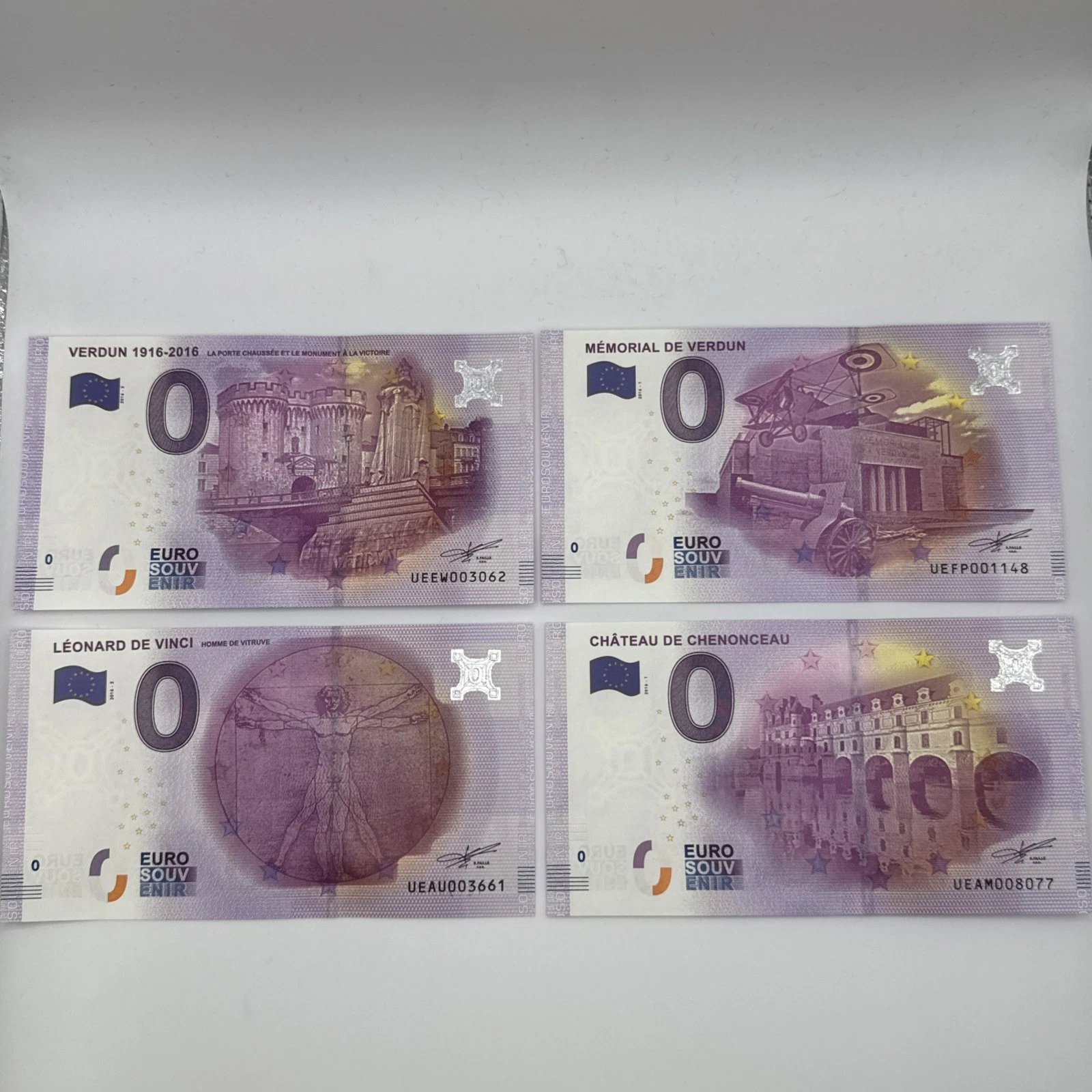 Billet  Zéro 0 € Euro Touristique / Souvenir 2016