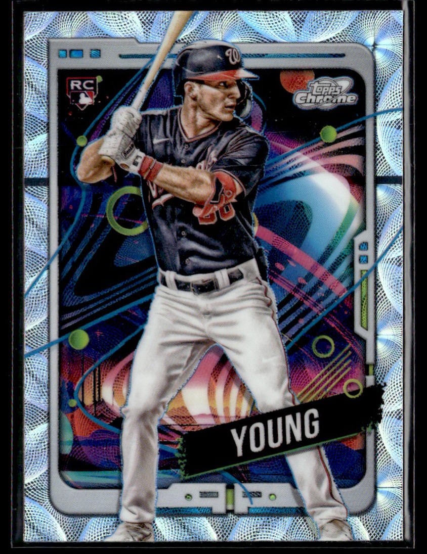2024 Topps Chrome Cosmic #193 Jacob Young Nucleus Refractor
