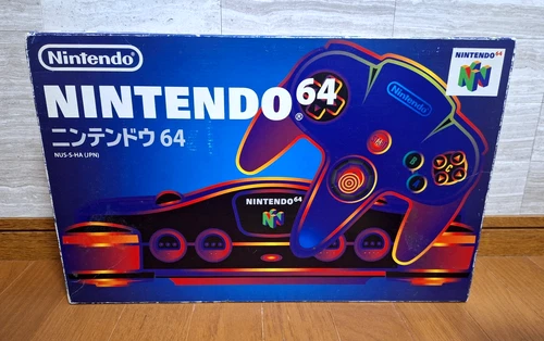 NEW Nintendo 64 Black OG Console 1996 N64 Japan *COLLECTORS ITEM*