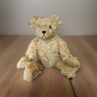 2 Vintage Jointed Mohair Teddy Bears. See Description For Brands.