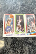1980-81 Topps - Allan Bristow, Mark Olberding, James Bailey #255-210-236 (RC)