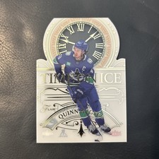 Quinn Hughes 2025-26 Flair #TOI-8 Fleer Upper Deck Insert Time on Ice Minn. Wild