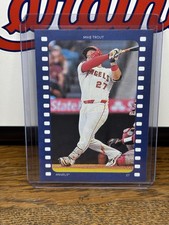 2026 Topps Heritage - Ready and Action Mike Trout #RA-MT Los Angeles Angels