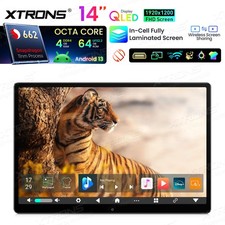 14 Inch Car Headrest Monitor 1920x1200 Touch Screen Android 13 Backseat Player