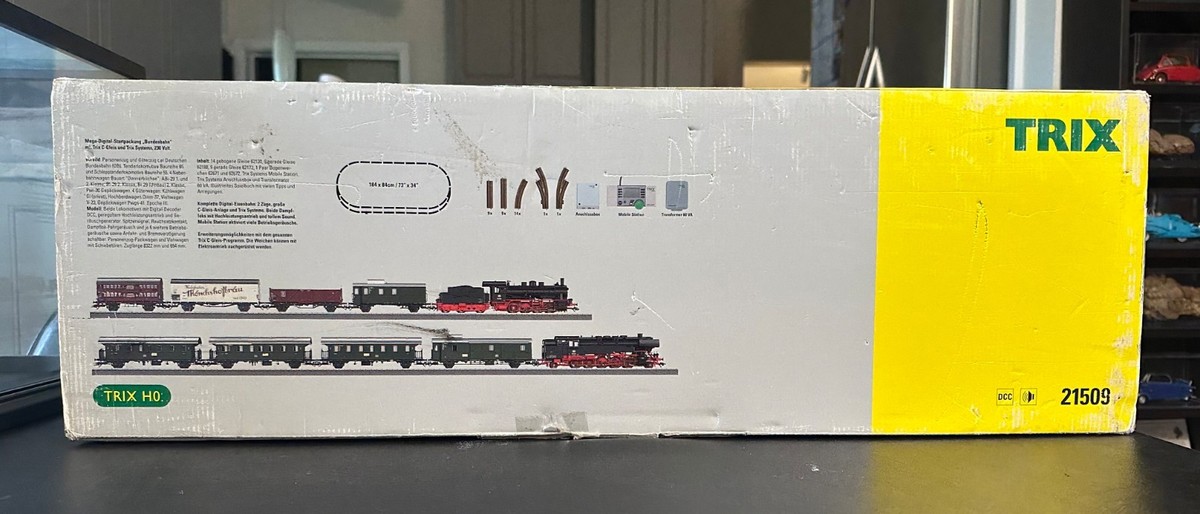 Trix #21509 HO Starter Set w/2 Complete Train Consists w/DCC/S | eBay