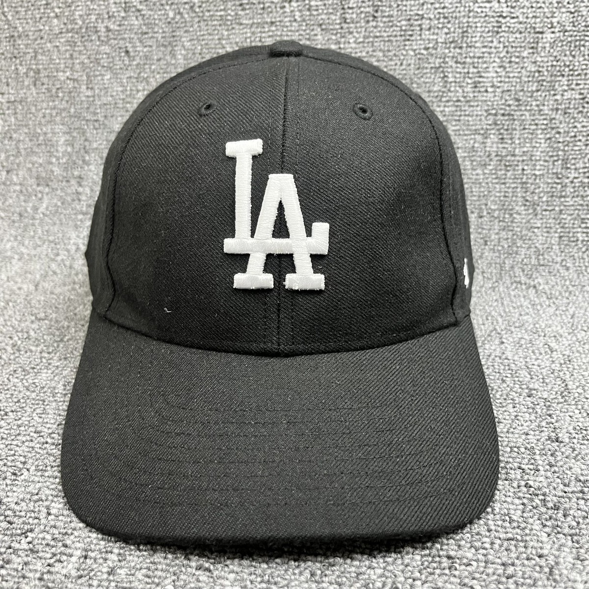 New '47 Brand Los Angeles Dodgers MVP Black Adjustable Baseball Cap Hat