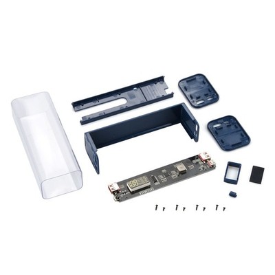 Visible Security Battery Charger Case Power Bank Box Kit Need Soldering