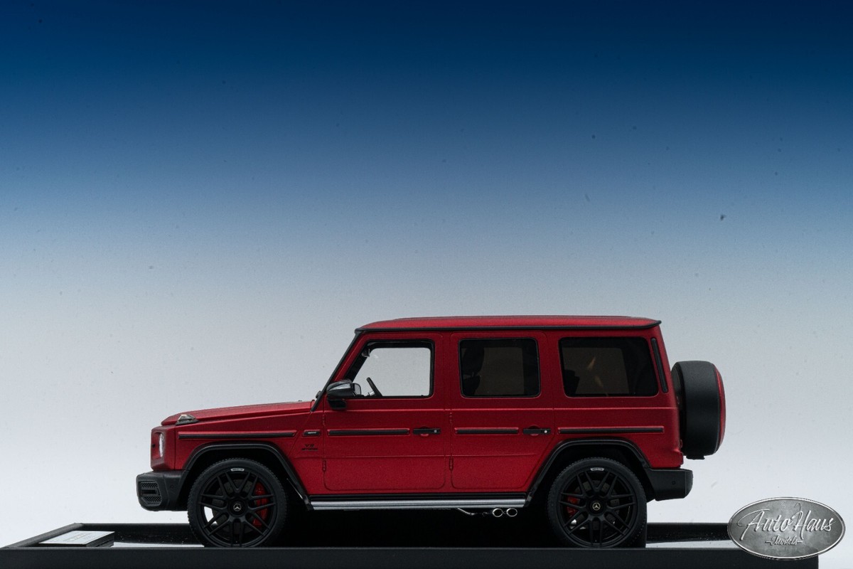1/18 Motorhelix Mercedes Benz AMG G63 Matte Red 🤝ALSO OPEN FOR