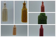 Cushion & Curtains 10cm Key Tassels - 20 Colours
