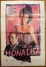 Mona Lisa - 1986 Vintage Australian Cinema One Sheet Poster - Free Post