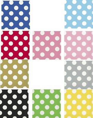 16x einzigartige Party Lunch Papierservietten Polka Dots 2-lagig verschiedene Farben