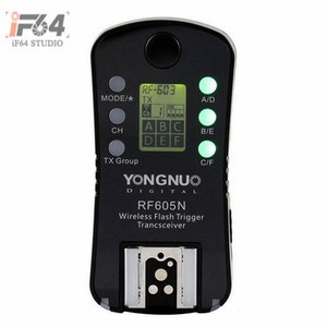1x-Yongnuo-Wireless-Flash-Trigger-RF-605-LCD-for-Nikon-D5200-D3100-D3000-D90-D80