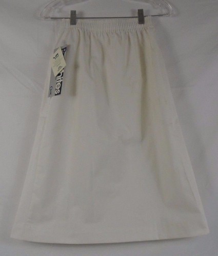 Crest Uniform Scrub Skirts 7626 Size 8 White 731G - Picture 2 of 2
