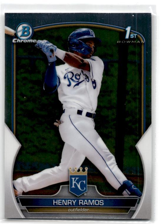 2023 Bowman #BCP-96 Henry Ramos Chrome Prospects Kansas City Royals