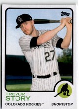 Trevor Story Baseball Cards ***You Pick*** Base, Inserts++. Revised 3/19