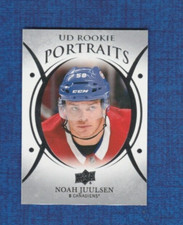 2018-19 Upper Deck Hockey UD Rookie Portraits # P-72 Noah Juulsen