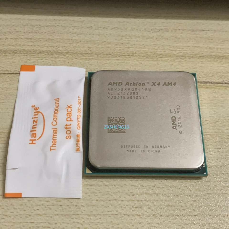 AMD Athlon X4 950 CPU Quad-Core 3.5GHz 2M AD950XAGM44AB Socket AM4 65W Processor - Image 2 of 3