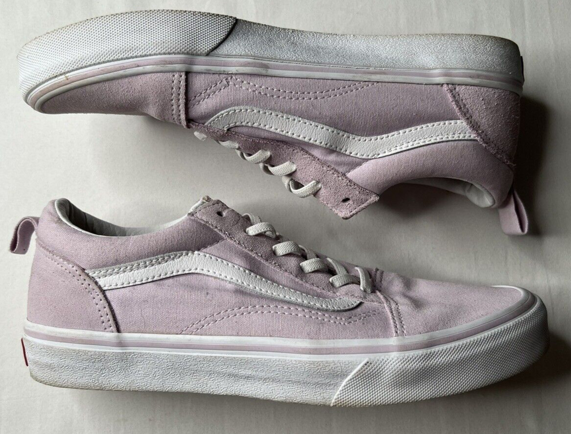Vans Old Skool Lavender True White Size 7 New thumbnail 6