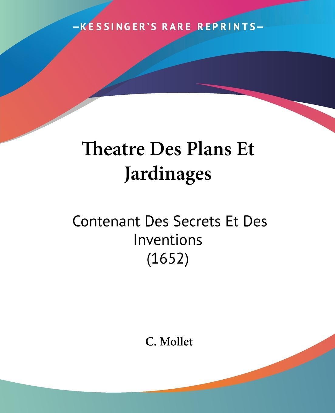 Thumbnail - Theatre Des Plans Et Jardinages | C. Mollet | Taschenbuch | Paperback