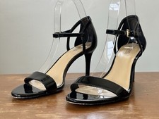 MICHAEL Michael Kors SIMONE Black Rubber Heels Women's Size 8 M