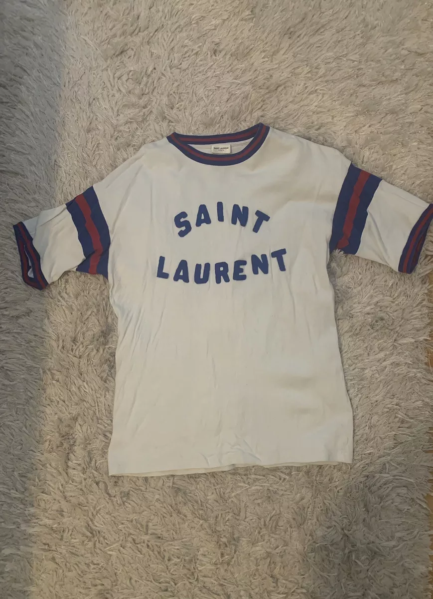 Saint laurent 2025 baseball tee