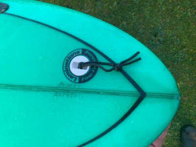 Campbell Brothers Bonzer 5 fin Egg, Neon Green 7'10