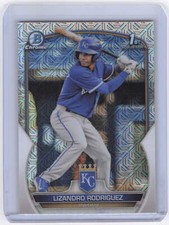 2023 Bowman #BCP-47 Lizandro Rodriguez Chrome Prospects Mojo
