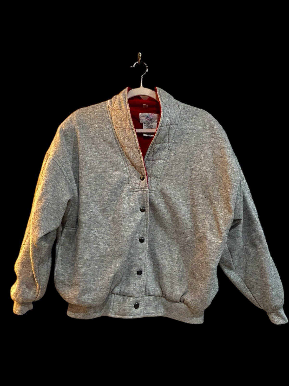 Vtg Active Elements Women's Button-Up Sweatshirt … - image 1