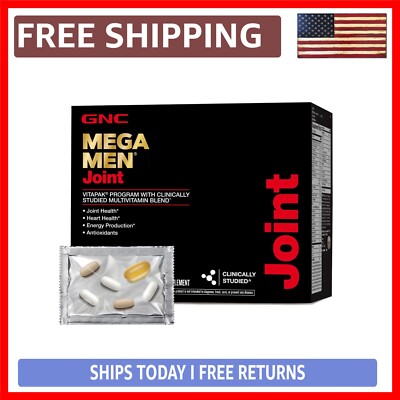 Mega Men Joint Vitapak - 30 Daily Packs for Joint Health & Multivitamin Support