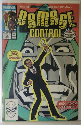 Damage Control #2 1989 Marvel Comics