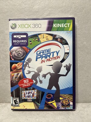 NEW Game Party In Motion (XBOX 360, 2011)  Requires Kinect Sensor.  