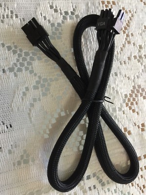 EVGA SuperNOVA 850 G2 G3 G5 GM 8 PIN TO 8 pin PCI-E VGA Power Supply Cable,BLACK