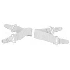 Bed Sheet Elastic Grippers Straps Fastener Set of 16