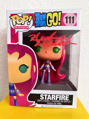 Hynden Walch Signed Funko Pop Teen Titans Go Starfire Authentic