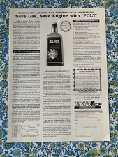 Vintage 1990 Slick 50 Engine Treatment Print Ad - Ad Only