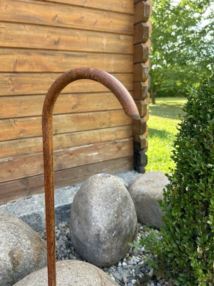 Brunnen Einlauf  in Rostoptik 16mm, Wasserspeier,Wasserhahn,Auslauf, - Bild 3 von 4