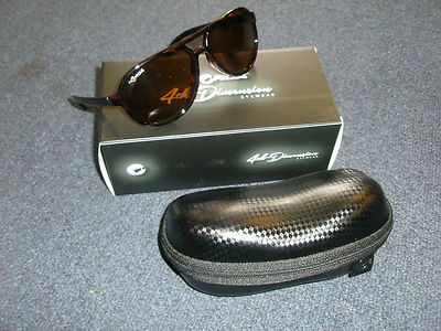 Korda 4th Dimension Polarised Sunglasses Tortoise Frame Brown Lens K4D04