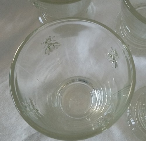 6 LA ROCHERE Iced Tea Glasses PARIS MUSEES Bee Napoleon 5.5" - Picture 4 of 6