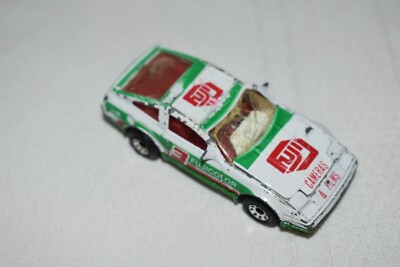 Matchbox White Nissan 300 ZX Turbo Fujicolor No. 3 1:58