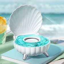 Shell Wireless Bluetooth Speaker Night Light 360  Stereo Music Player Gift WXN