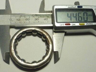 Pédalier BMX Acier Monobloc 44 Dents, L170 mm