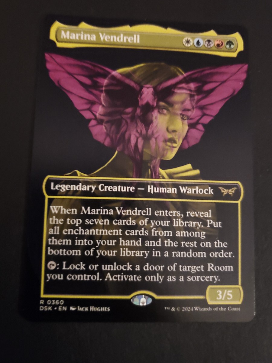 Marina Vendrell (Showcase) - Duskmourn: House of Horror - MTG | eBay Marina Vendrell (Showcase) - Duskmourn: House of Horror - MTG | eBay