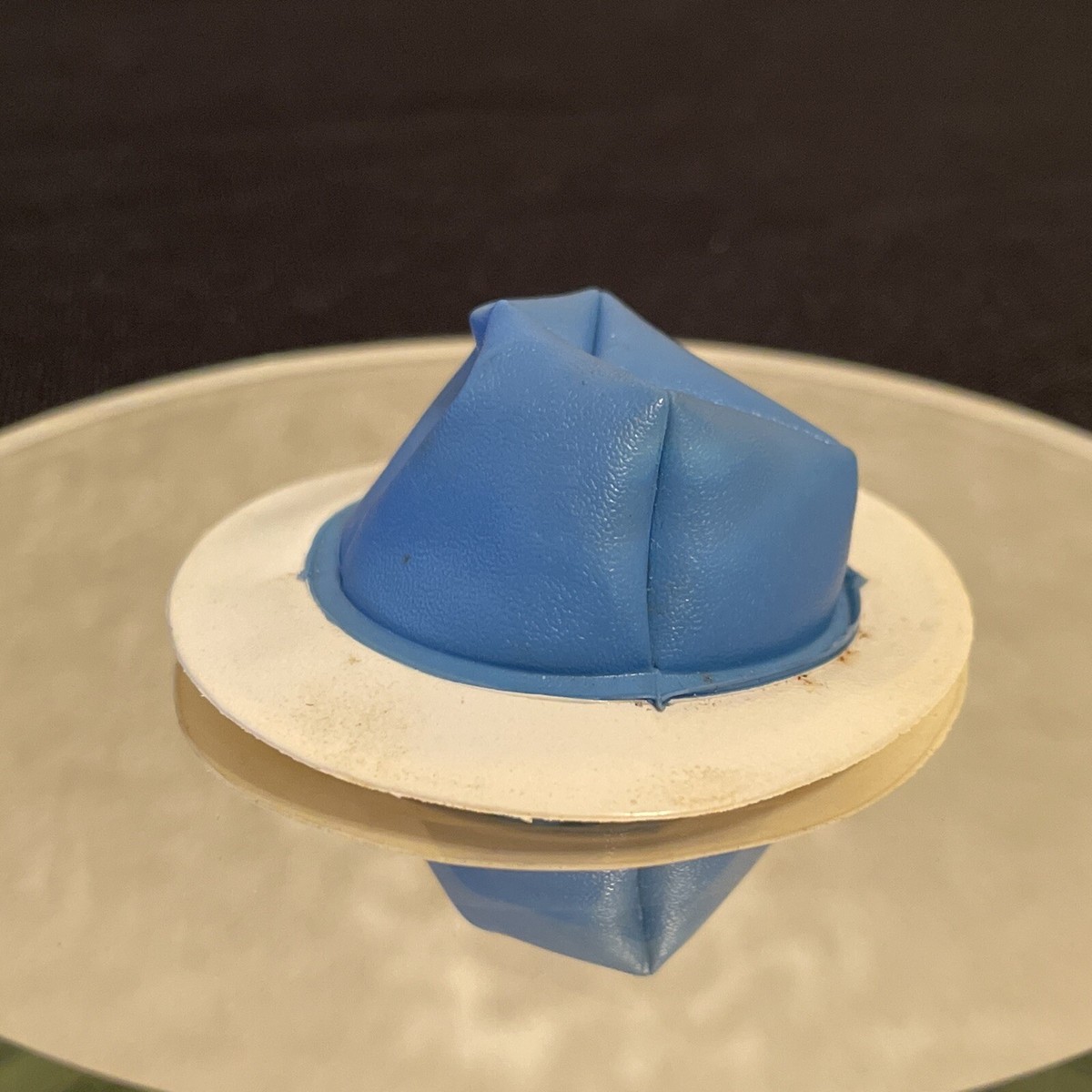 Barbie Doll Clothes Accessories Blue White Rain Hat Cap