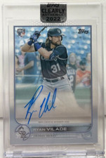 Ryan Vilade 2022 Topps Clearly Authentic RC Autograph Auto SP - Colorado Rockies