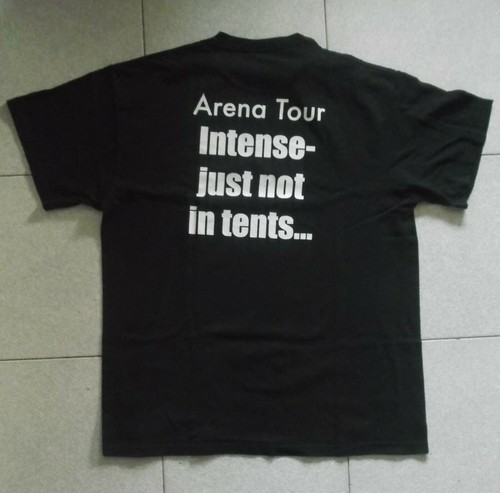 CIRQUE DU SOLEIL Arena Tour Intense-just not in tents.. T-SHIRT NERO - TG.XL - Imagen 3 de 4