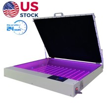 Tabletop Precise 24.8" x 32.6" 120W Vacuum LED UV Exposure Unit for Screen Print