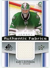 2013-14 SP Game Used Authentic Fabrics Kari Lehtonen #AF-KL