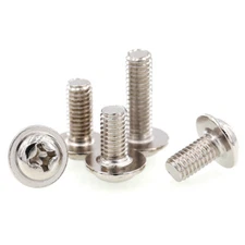 M2-M4 Steel Nickle Plated Phillips Round Washer Head Case Motherboard Screw Bolt